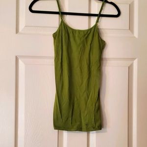 Solid Green Tank Top
